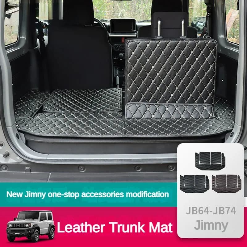 Tappetino per bagagli per Jimny 2019-2024 JB64 JB74 vassoio per bagagliaio di carico tappetino per bagagliaio posteriore per Suzuki Jimny tappetino per bagagliaio