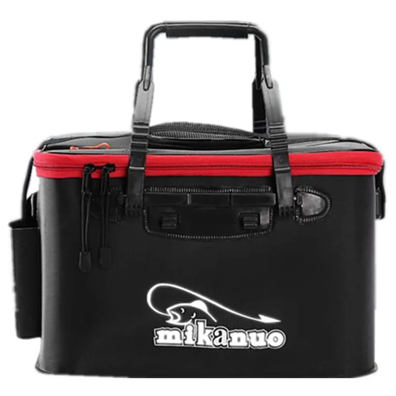 EVA folding fishing bucket wear-resistant, live aquarium, oxygen pump, outdoor sports fishing equipment