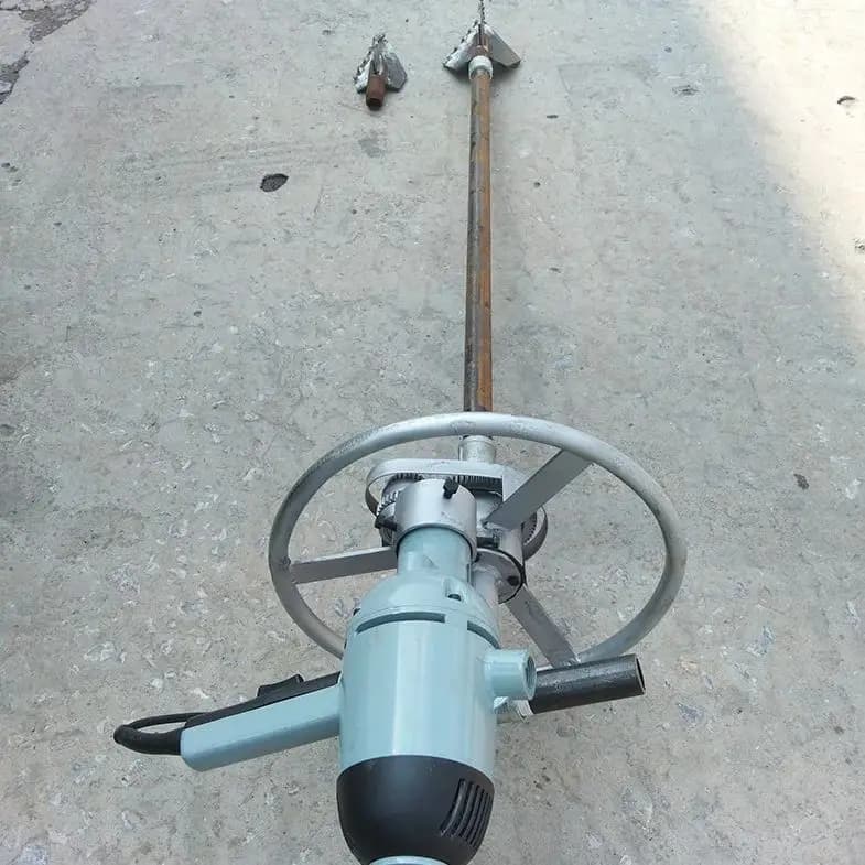 Customized Electric Drilling Plant for Water wells, High Pair Portable, For Deep Wells up to 60m, Ideal for Small Farms and Rural Housings