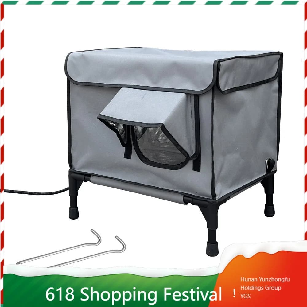 Cross-border hot-selling cat litter Outdoor heating and insulation litter Foldable cage Cat delivery room Pet fence Tent