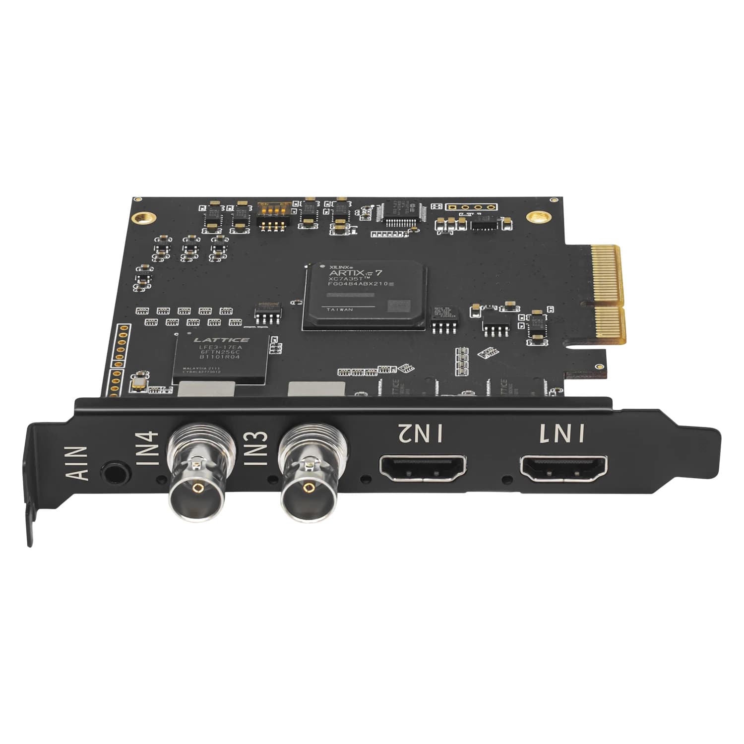UNISHEEN UC3540HS Win10 Linux Streaming Zoom Vmix VJ OBS 4 canali 1080P 3G SDI HDMI Scheda di acquisizione video PCIe Box Recorder