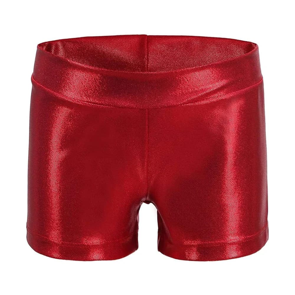 Pantaloncini sportivi da ginnastica corti da ballo per ragazze Pantaloni corti da ballo con glitter scintillanti Pantaloni corti da ballo per ballerina per bambini