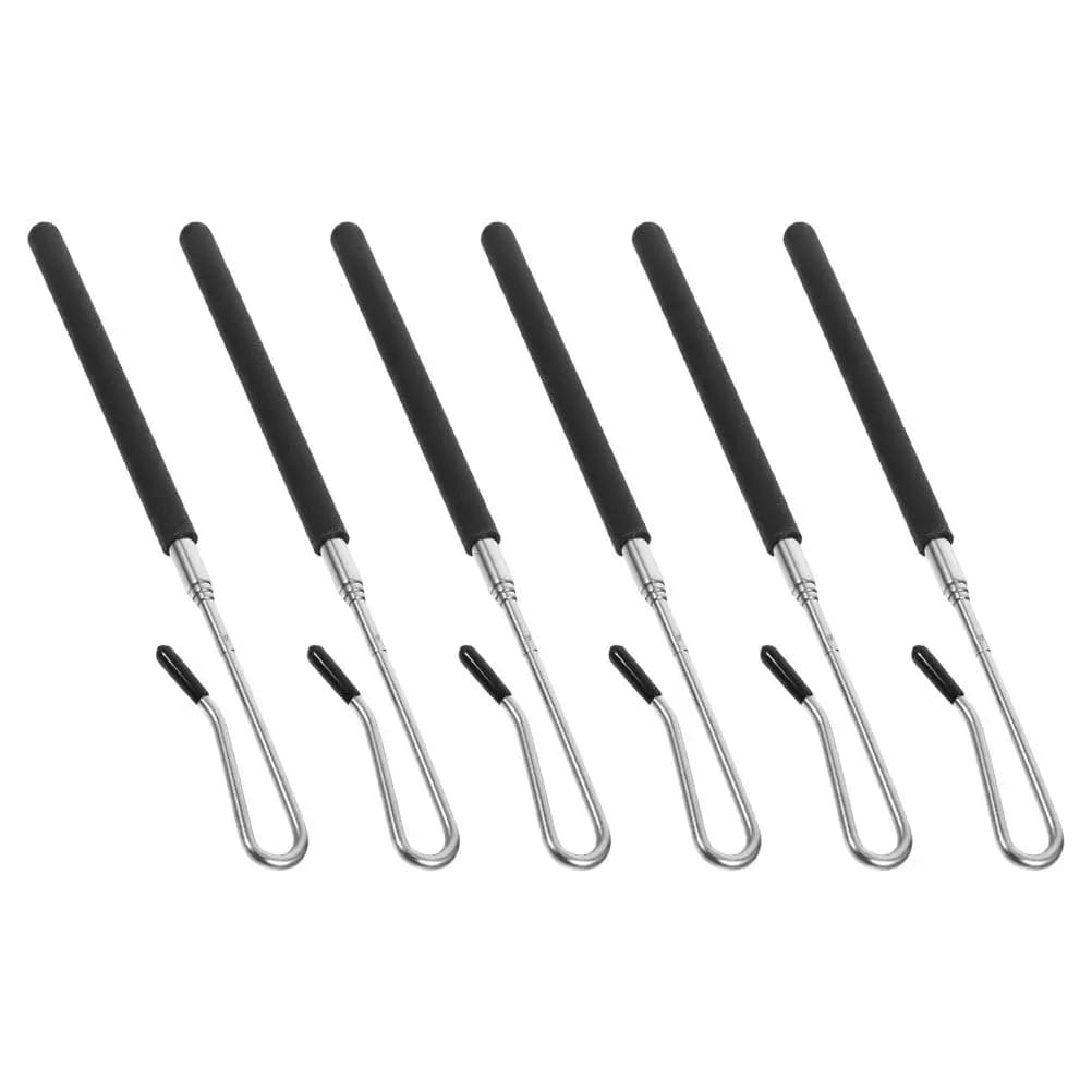6Pcs Puppet Arm Control Rods Smooth Realistic Hand Movement Rods for Hand Puppets Theater Props Educational Demonstrations Fun