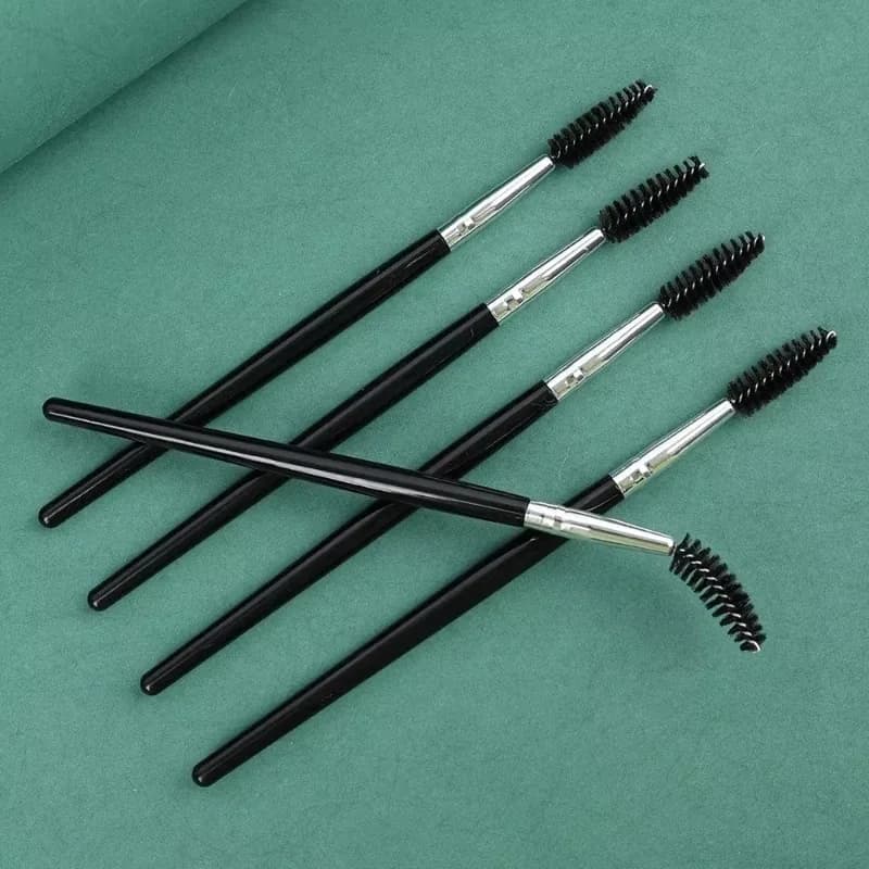 Professional Makeup Brush Kit Multipurpose Shade Set for Eyebrow and Eyelash Modeling | Portable Travel Cosmetic Set with Case
