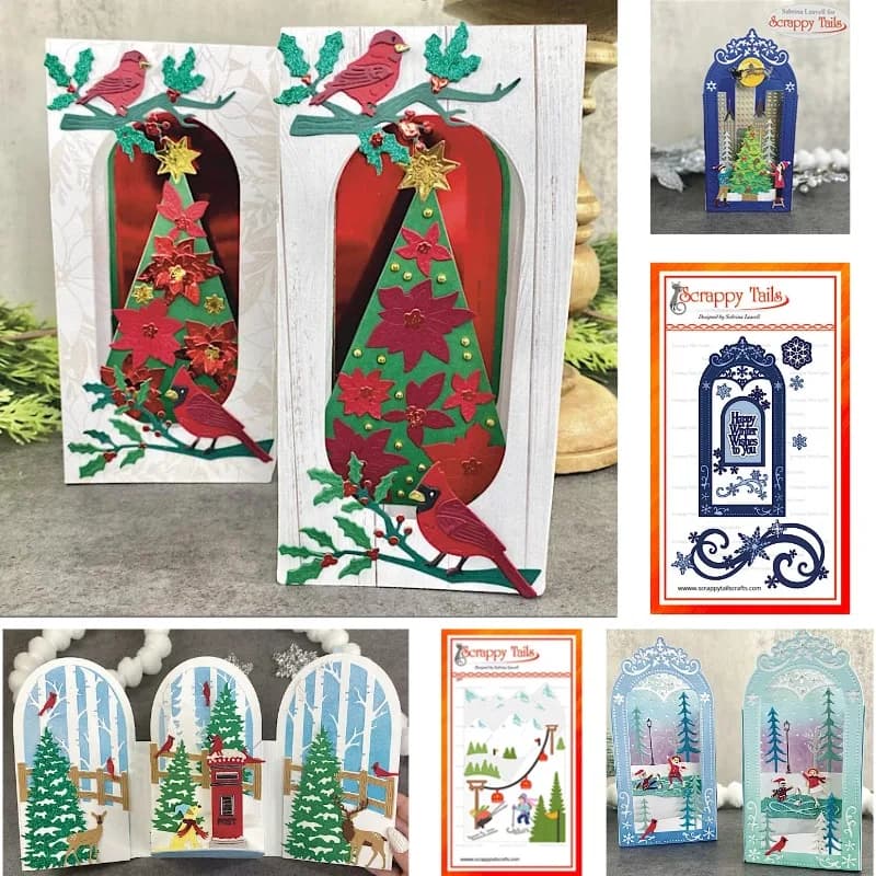 This Is the MAIN Tunnel Christmas Craft Metal Cutting Dies Mold Strips Sheet Scrapbook Paper Craft Knife Mold Blade Punch 2025