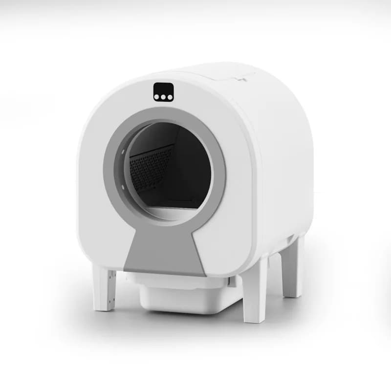 Lettiera per gatti intelligente, autopulente veloce completamente automatica, toilette per gatti grandi, pulizia con un solo clic con telecomando APP