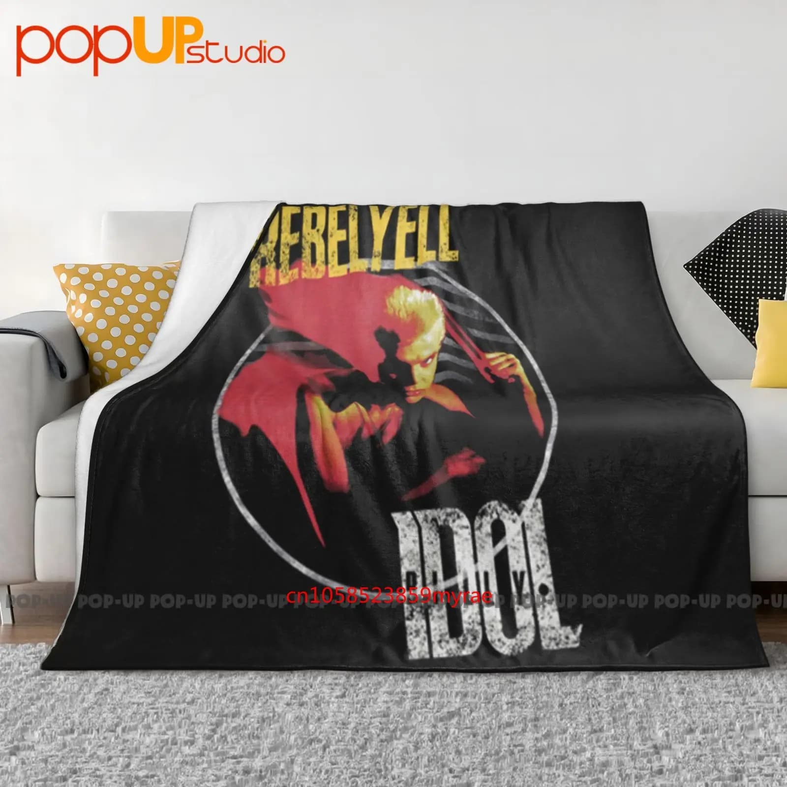 Billy Idol Coperta ultra morbida trapunta invernale Copridivano Copriletto
