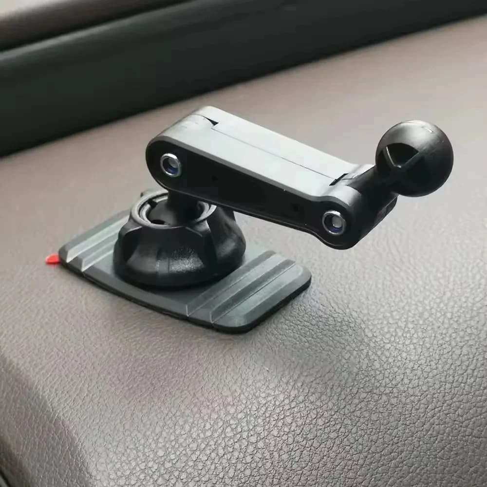Base a Sfera da 17mm per Supporto Telefono Auto, Base Adesiva per Cruscotto, Supporto per Cellulare, Accessorio Auto