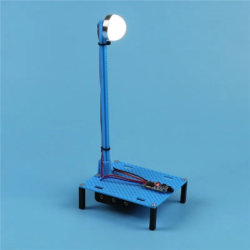 Esperimento di fisica tecnologia STEM Gadget luce da tavolo giocattoli scientifici per bambini telecomando a infrarossi lampada da tavolo giocattoli per bambini