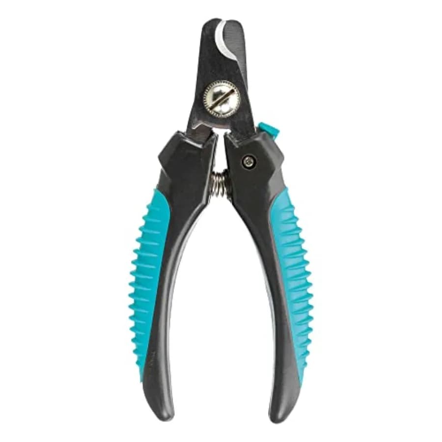 Tagliaunghie per Animali Domestici, per Cani di Piccola Taglia, Gatti, Piccoli Animali e Uccelli, 4,7-12cm, in Acciaio Inossidabile Argento, Taglio di Precisione Affilato