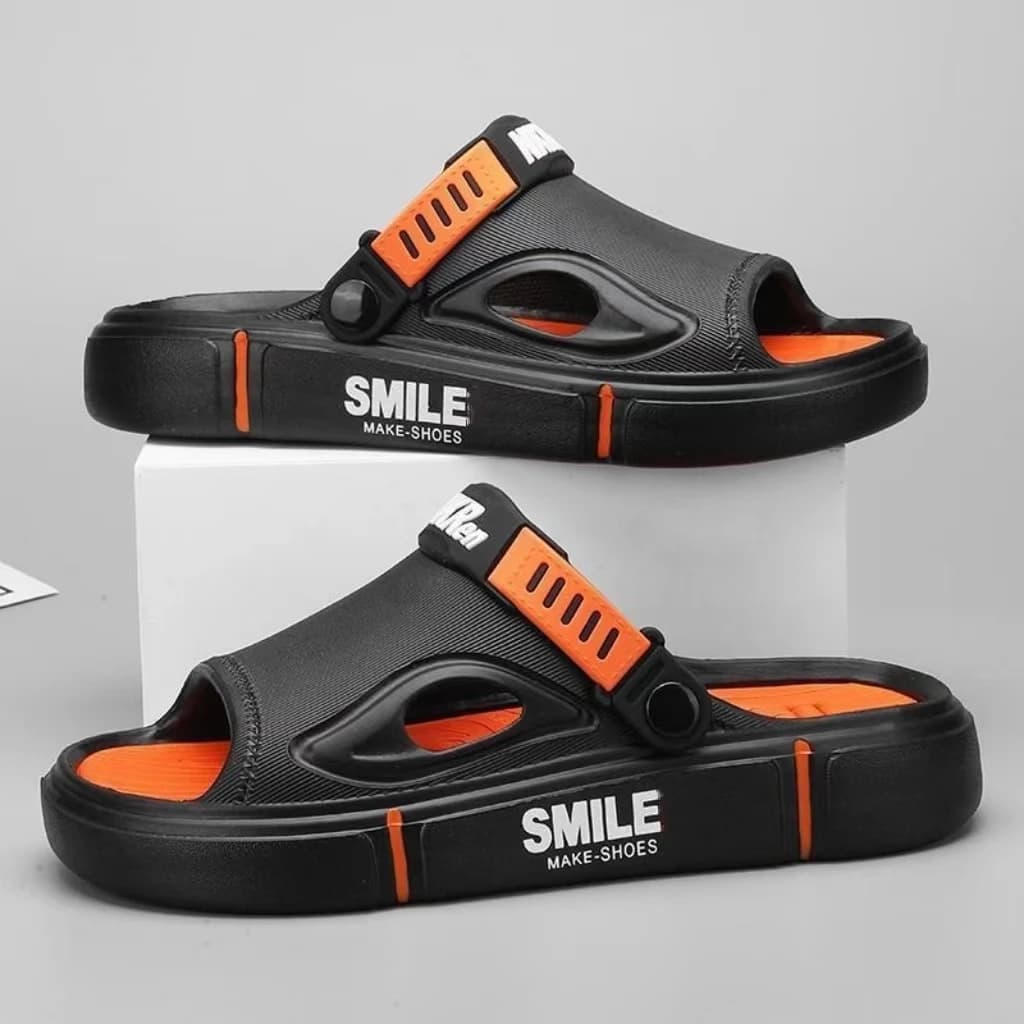 Sandali da uomo ultraleggeri antiscivolo, ciabatte da spiaggia spesse, scarpe da coppia a doppio uso per la guida, comode e casual in PVC con tacco piatto