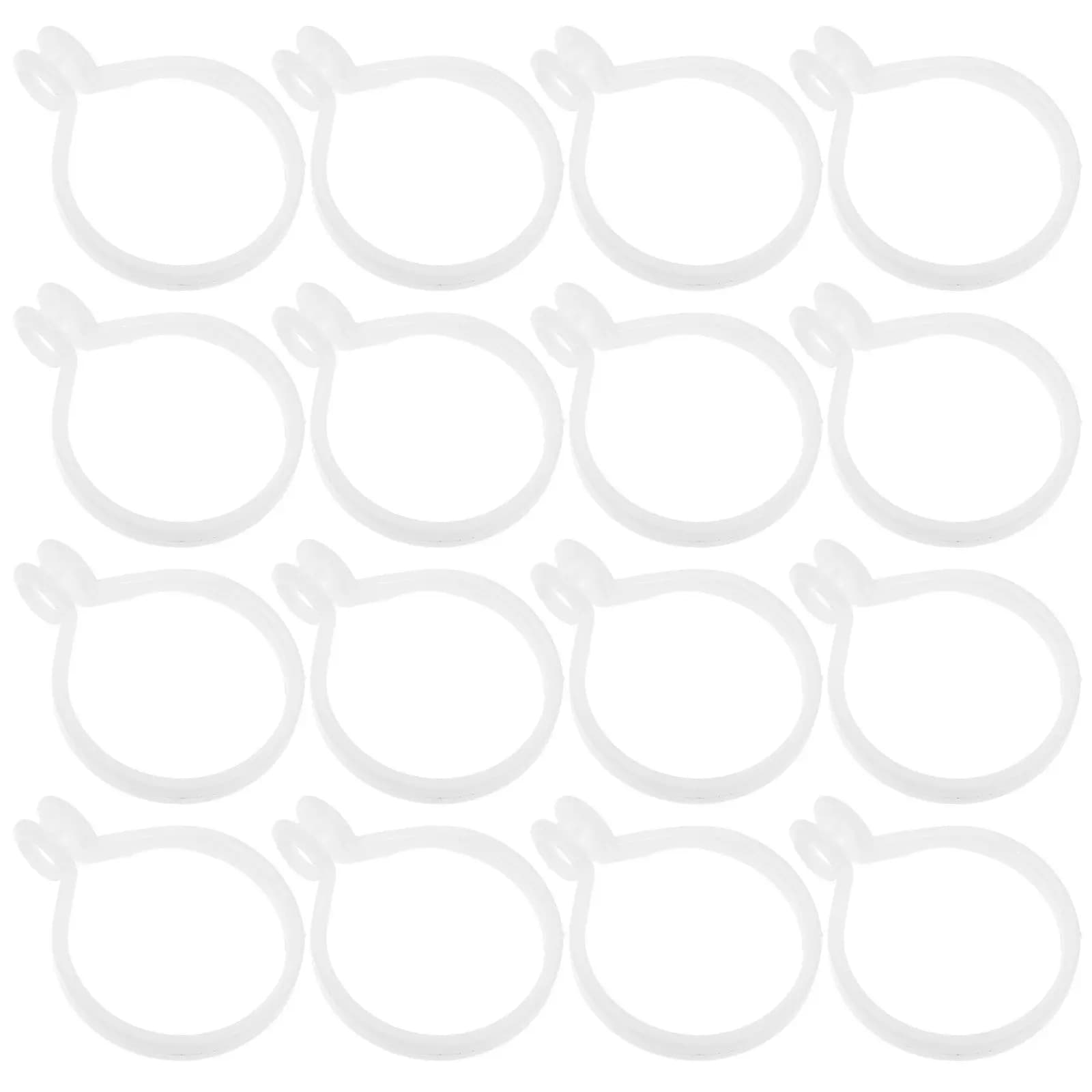 100 Rings Curtains, Robust and Easy to Use, Accessories for Curtains and Roman Auctions
