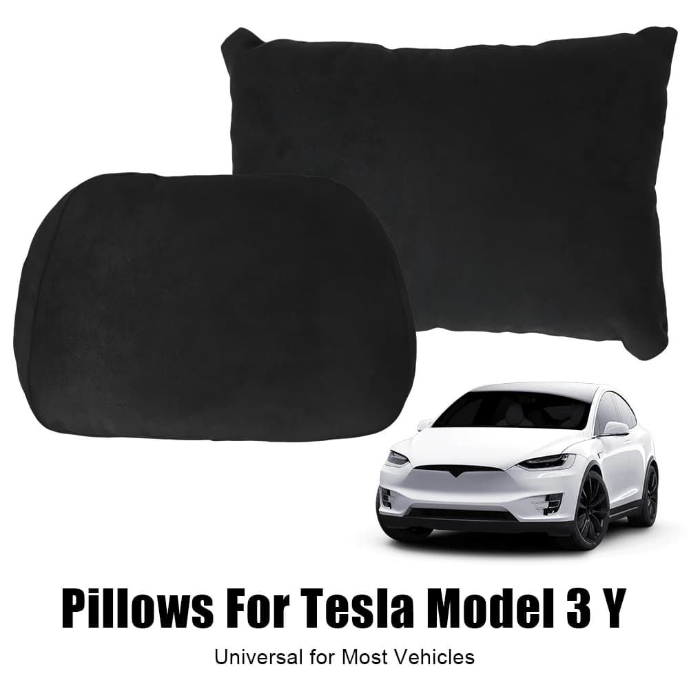 Per Tesla Model 3 Y For Head supporto per sollievo lombare cuscino morbido e confortevole universale 1 Pc poggiatesta cuscini per la vita del collo dell'auto