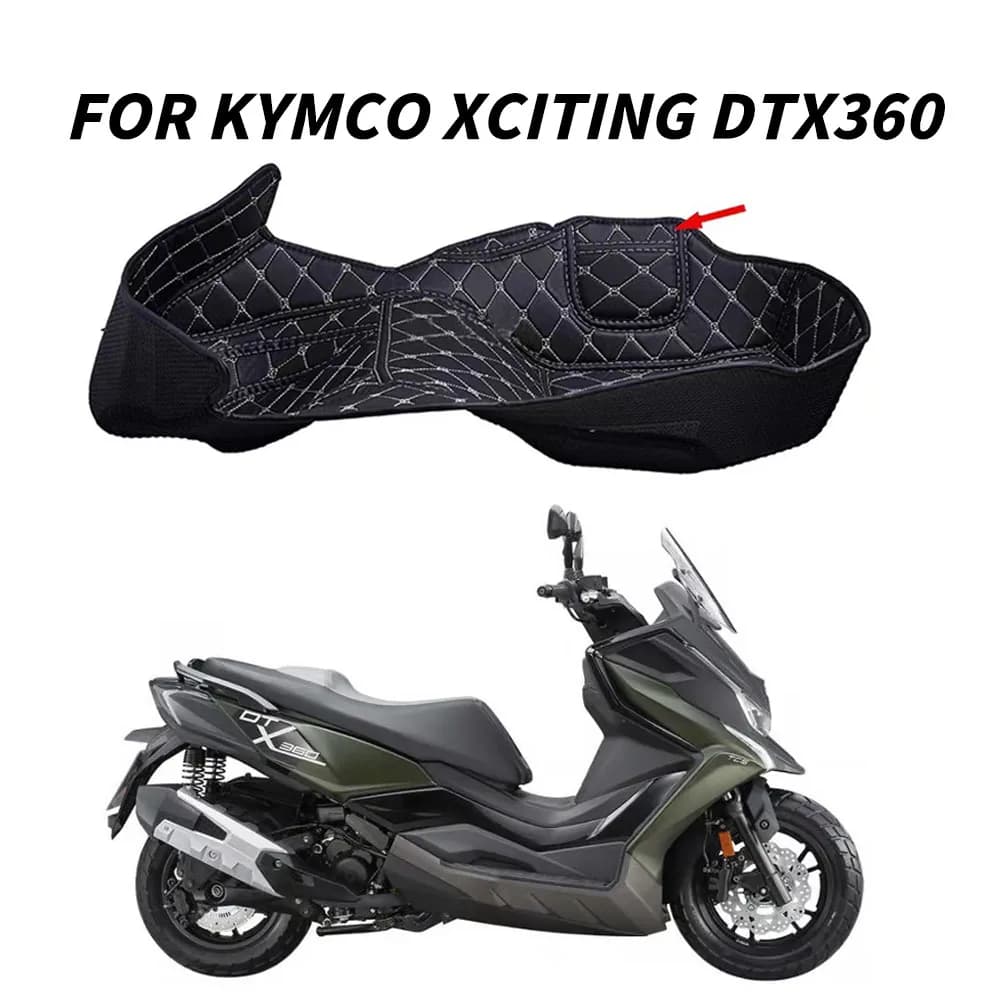 Accessori moto sedile Storage Trunk Liner cuscino Pad bagagli Cargo Box protezione interna per KYMCO Xciting DTX360 DTX 360