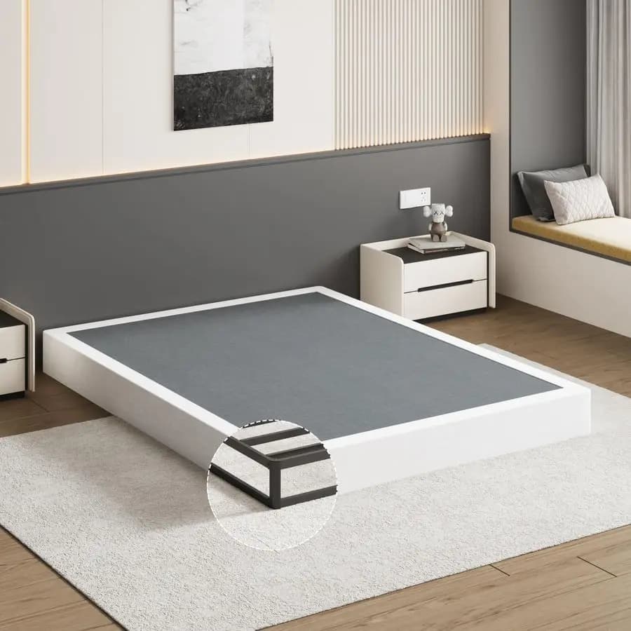 7 inch Full Size Swing Spring Bed, 3000 pounds, durable, metal, with fabric coating, toolless mounting