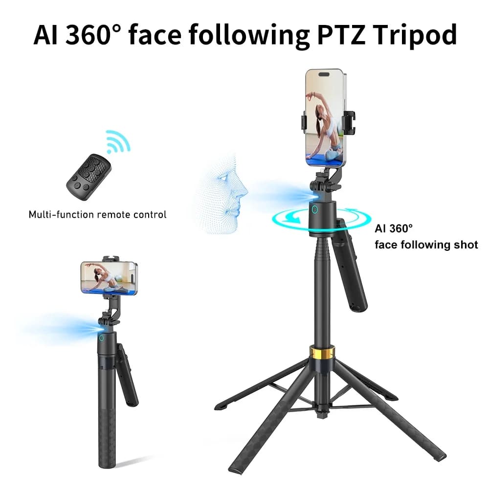 Bastone Selfie Invisibile per Fotocamera 360°, Estensibile fino a 60 Pollici # Accessori Essenziali per Vlog di Viaggio: Impugnatura Nascosta per Treppiede POV per Insta360 G