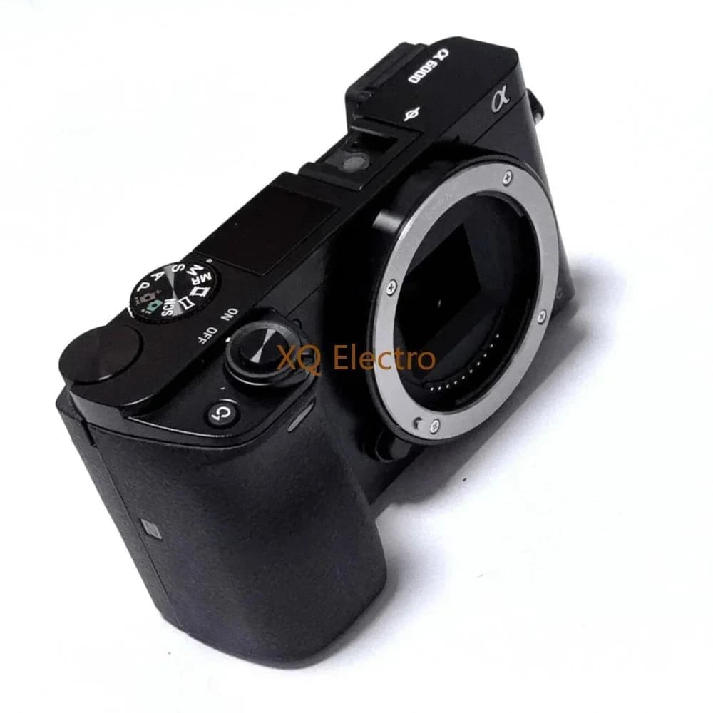 Cover Frontale Originale per Sony ILCE-6000 A6000 con Pulsante di Selezione, Ricambio per Obiettivo Fotocamera