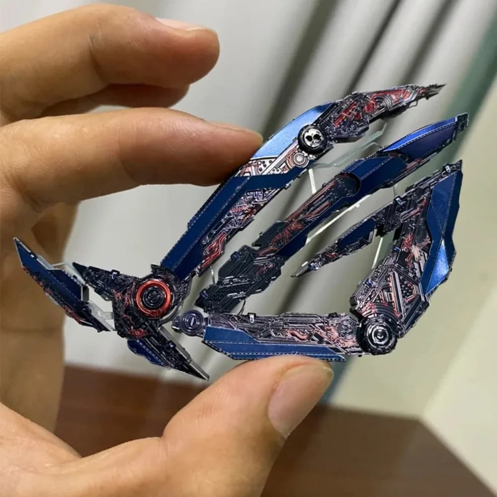 3D Steel Mold Image ROG Prodigal Eye Metal Three-dimensional Puzzle DIY Assembly Model Ornament Gift