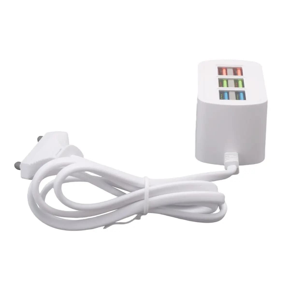 DT703~USB Power Strip Phone Charger Adapter MultiPort Head Socket Wall Charger for Socket HUB Splitter EU-PLUG