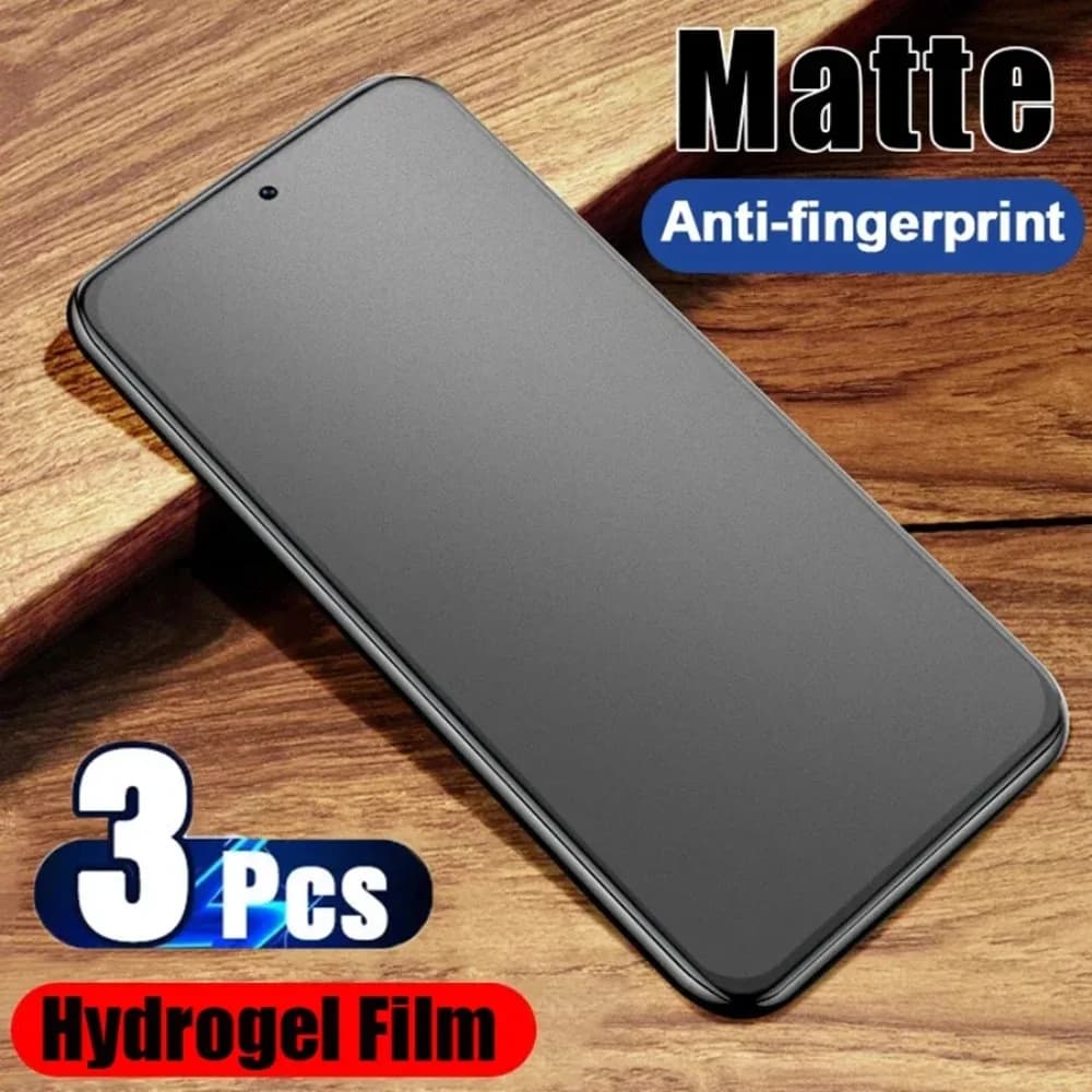 3PCS Pellicola idrogel opaca Anti-impronte digitali Pellicola per cellulare specifica per il gioco per Xiaomi POCO F7 F6 Ultra X7 X6 Pro Protezione schermo