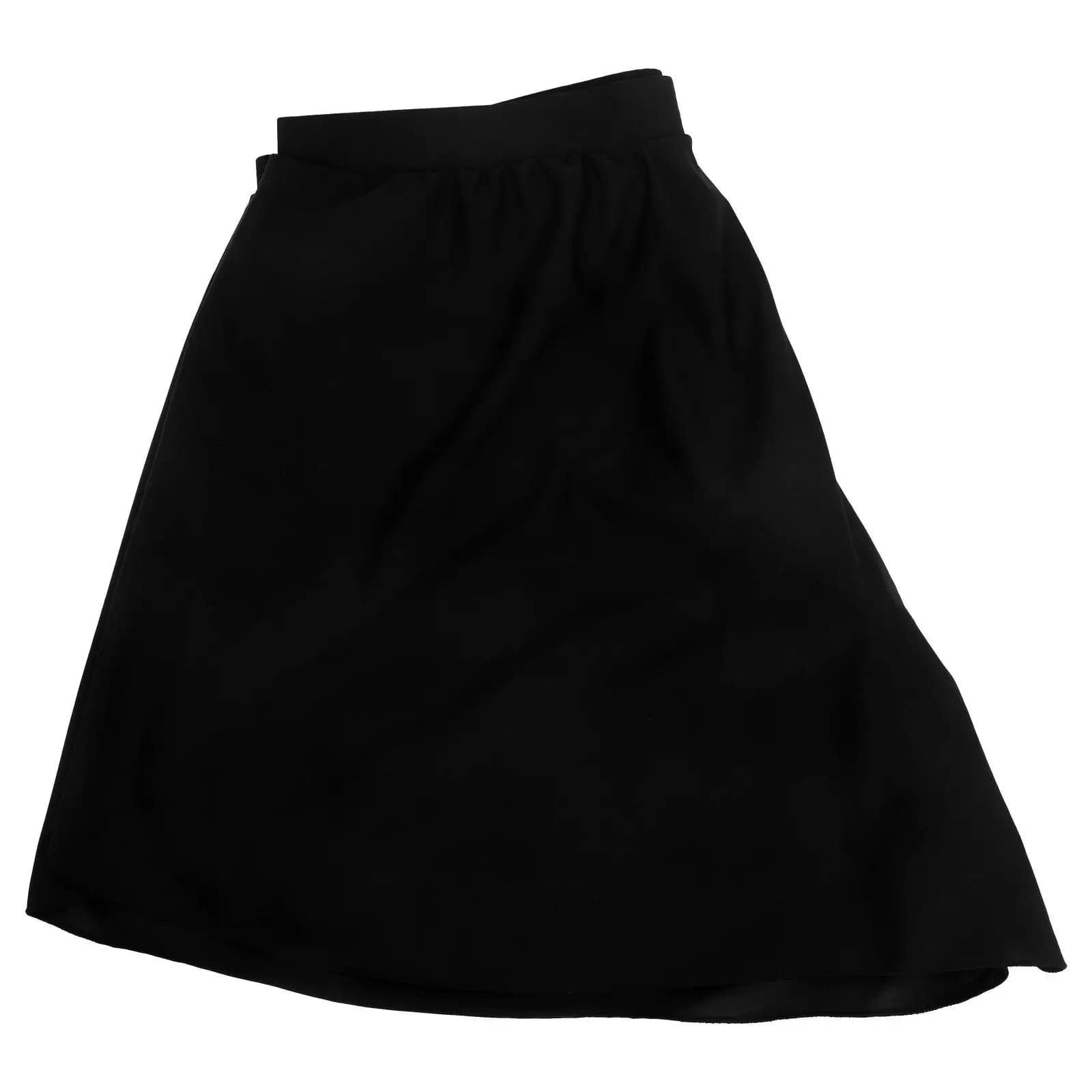 Women's high waist swimsuit, black, modelling, with belly control, beach holiday skirt, water sports, fast drying