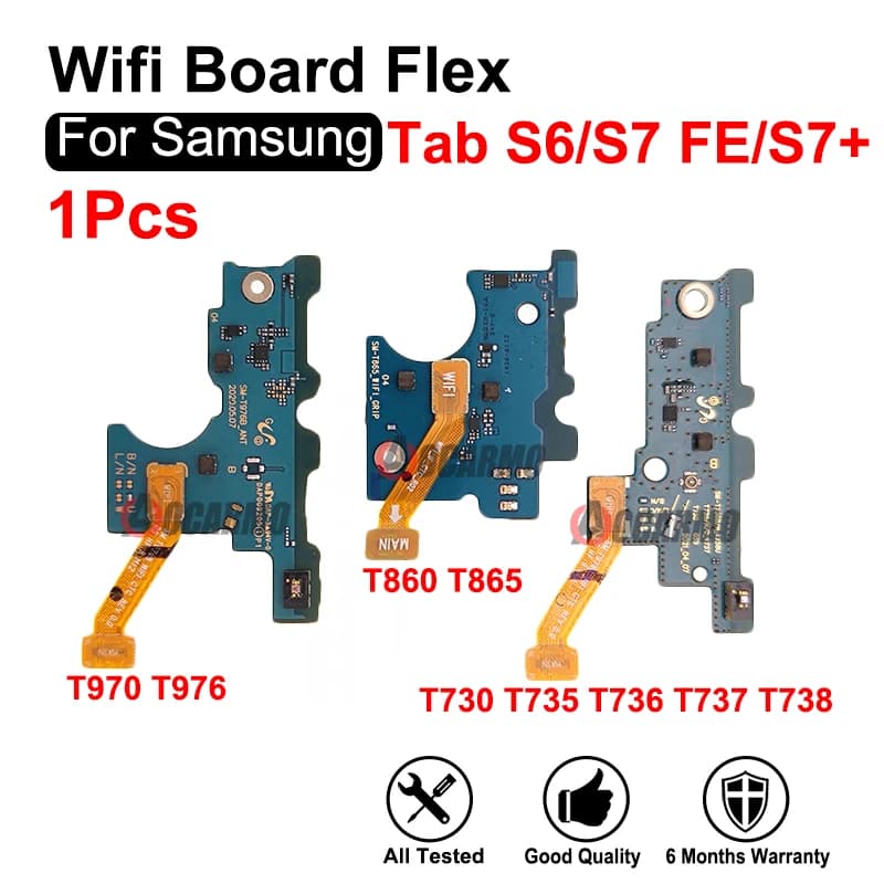 Cavo Flessibile di Connessione Scheda Segnale WiFi per Samsung Galaxy Tab S6 S7 FE S7+ SM-T730 T735C T736B T738U T860 T865 T970 T976B