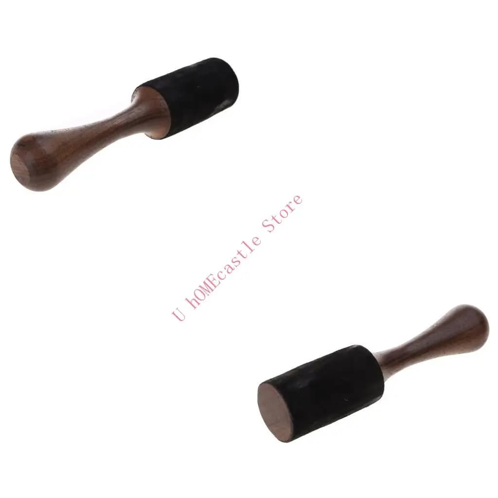 63HF Handmade Tibetan Singing Bowl Buddhist Meditation Wooden Singing Bowl Mallet