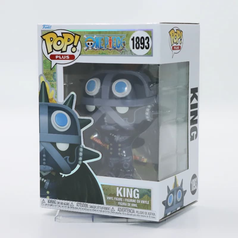 Re originale Funko POP One Piece # 1893 Figura in vinile Anime Periferico Giocattolo alla moda Modello da collezione Regalo per bambini