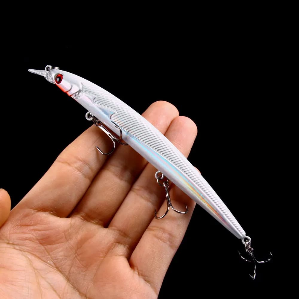 1pcs/big Floating Jerkbait Weight Bait Wobblers Lures Long Casting Minnow Fishing Lure 135mm 13.4g