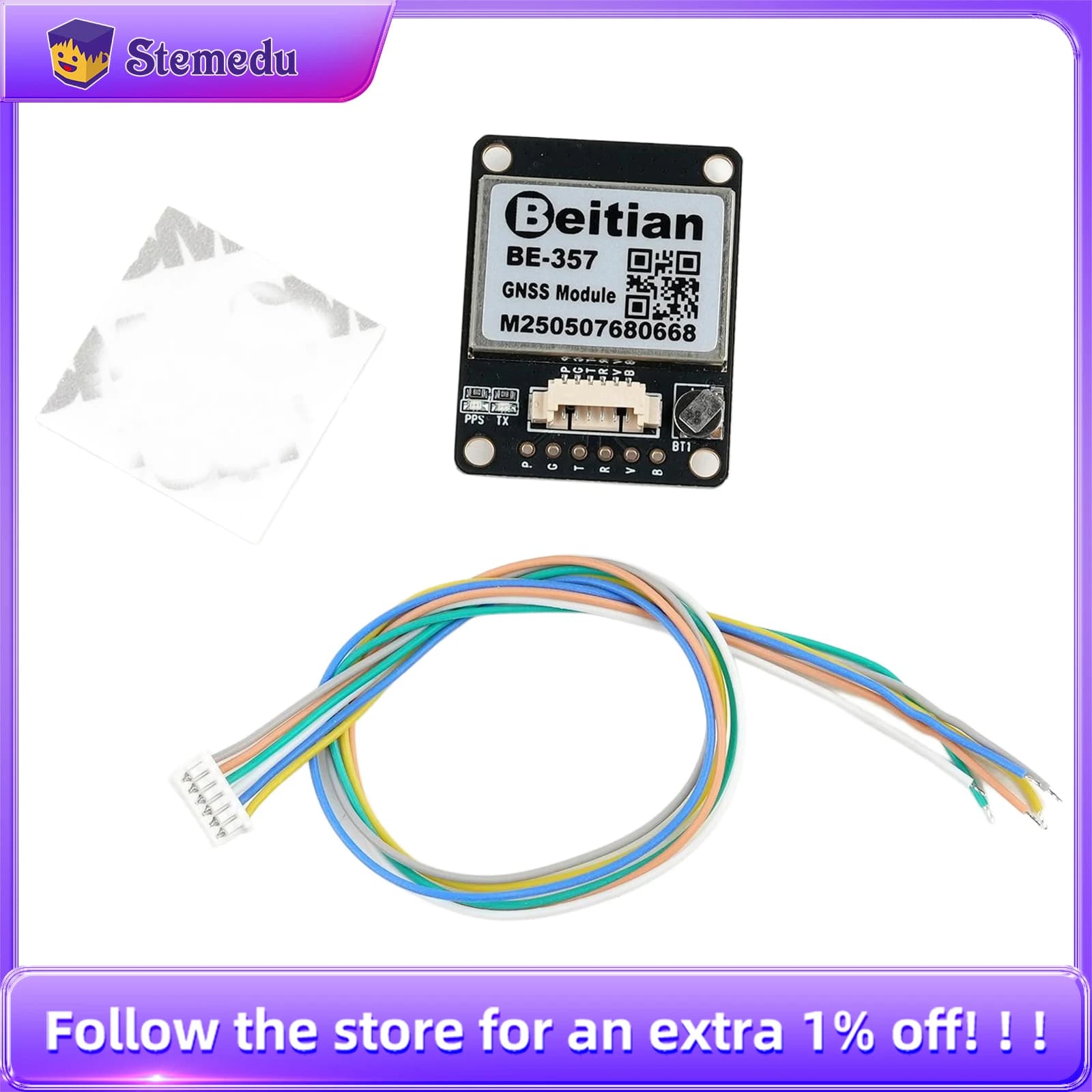 Beitian BE-357 Modulo GPS Doppio Protocollo per FPV Ritorno Controllo di Volo Ala Fissa Ritorno Rescue Drone Parti BEI TIAN BE357 GPS