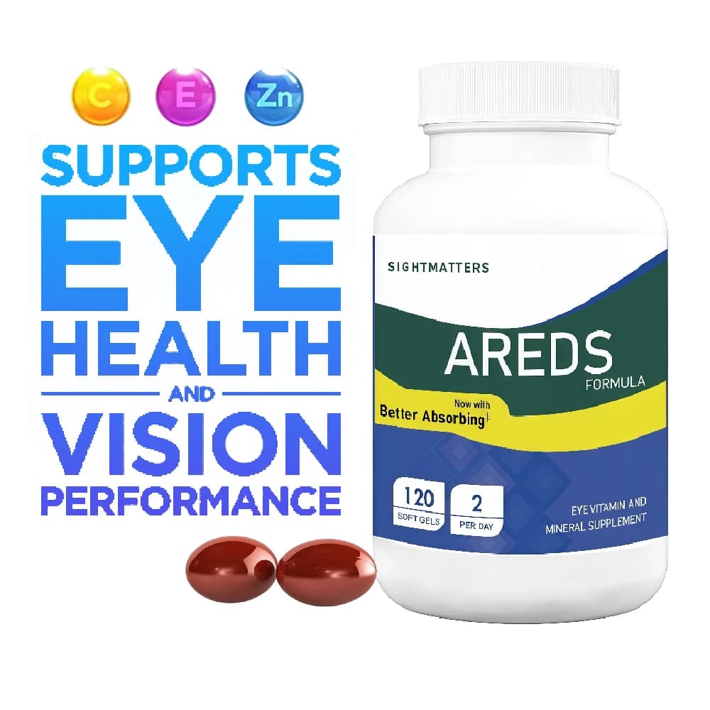 AREDS 2 View Integrator with Zinc, Lutein, Zeaxanthin, Vitamin C, Vitamin E, Copper and Minerals - 120 Minigel