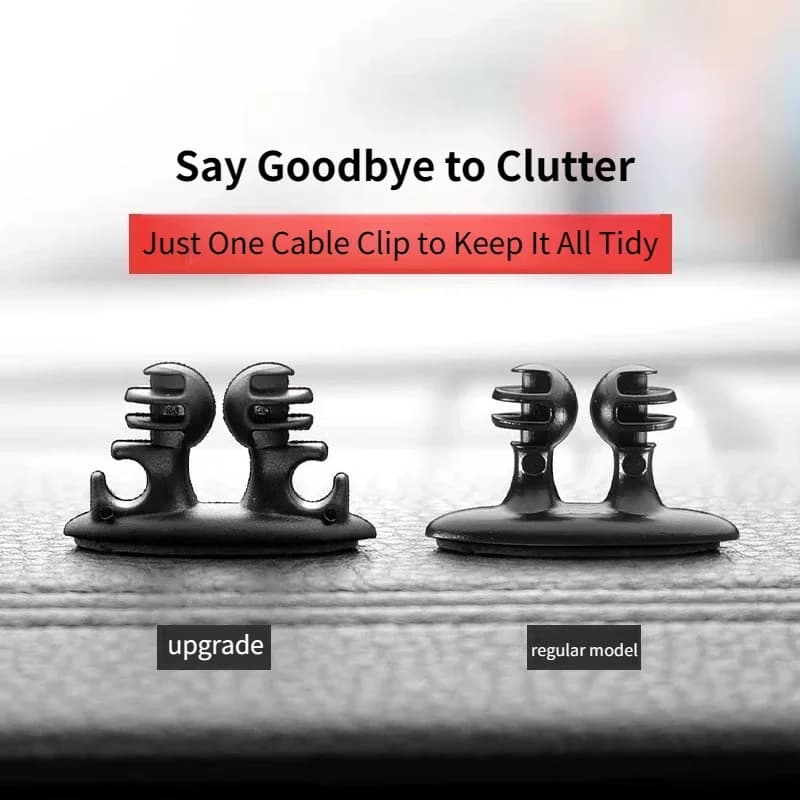 Organizzatore Universale per Cavi Auto, Set da 8 Clip per Gestione Cavi di Ricarica
