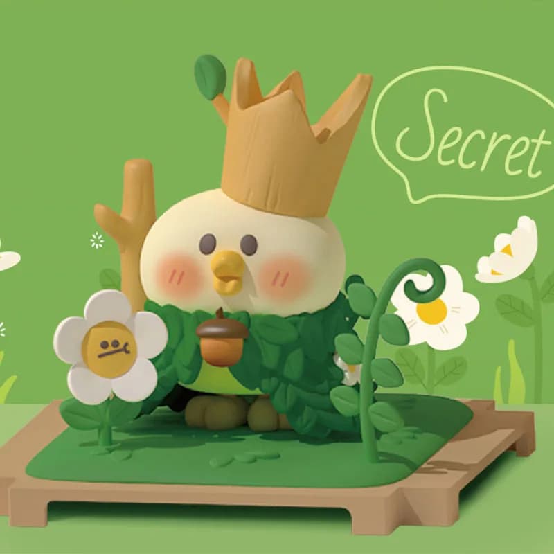 Pappagallo BEBE Forest Series Blind Box Kawaii Guess Bag Mystery Box Toys Doll Cute Anime Action Figure ornamenti Desktop regalo per ragazze