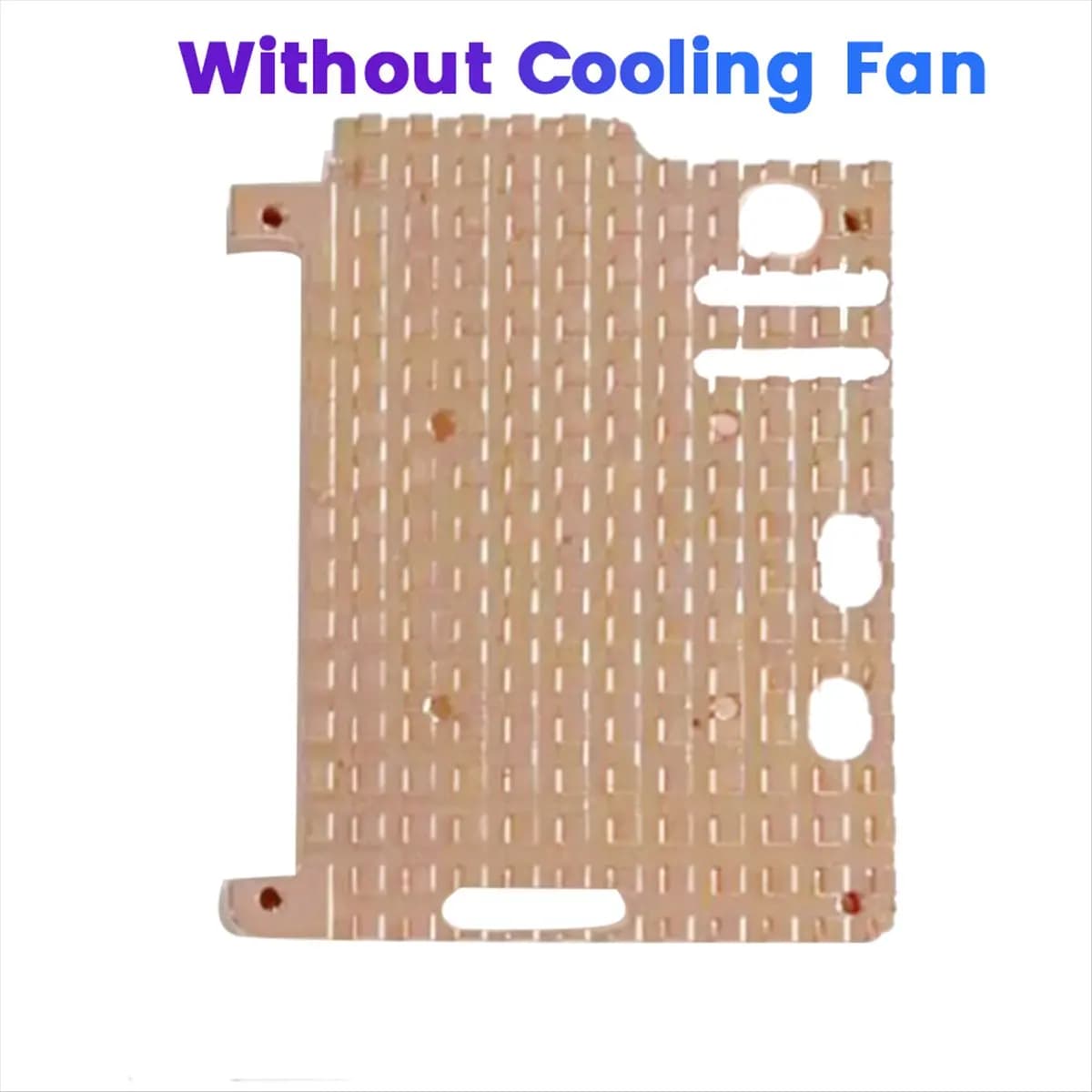 Dissipatore di calore T19C per Raspberry Pi 5 in rame puro, pad di raffreddamento PWM a 4 fili, raffreddatore attivo senza ventola