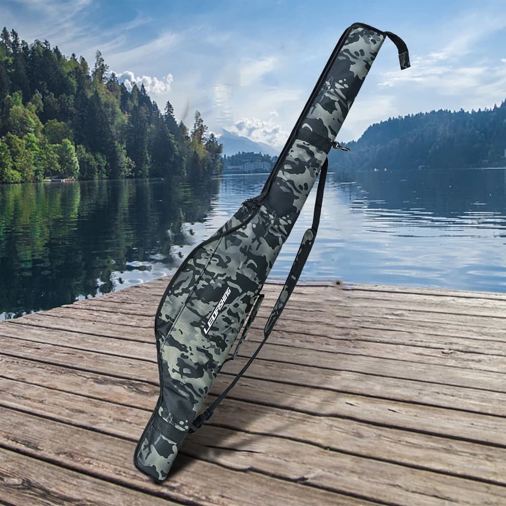 Outdoor Fishing Tackle Boxes Large-capacity Fishing Handbag Waterproof Adjustable Strap Wear- Fishing Accessories