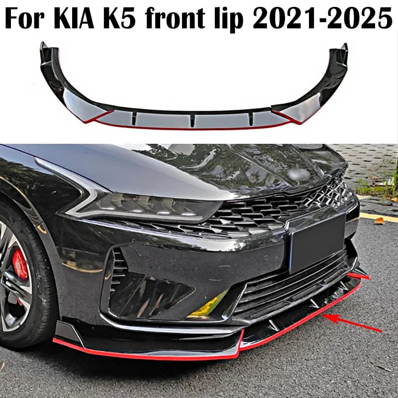 Spoiler Anteriore per KIA K5 2021 2022 2023 2024 2025, Splitter Diffusore, Accessori Esterni per Auto