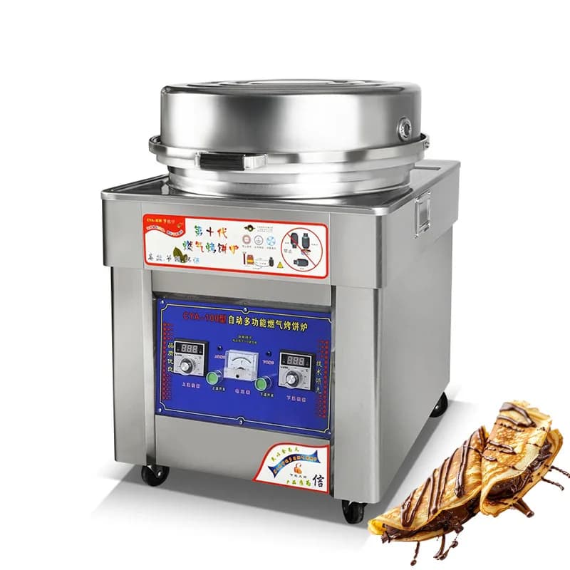 Macchina per fare pancake automatica con diametro della teglia v520mm