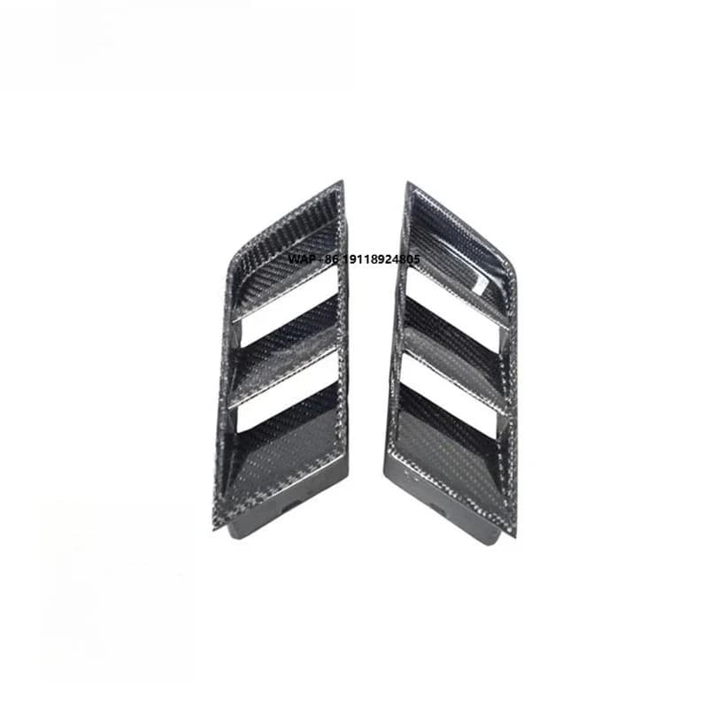 Trade Assurance Carbon Fiber Diffuser Side Vents Fit For 2017-2020 R35 EBA OE Rear Diffuser Side Vents