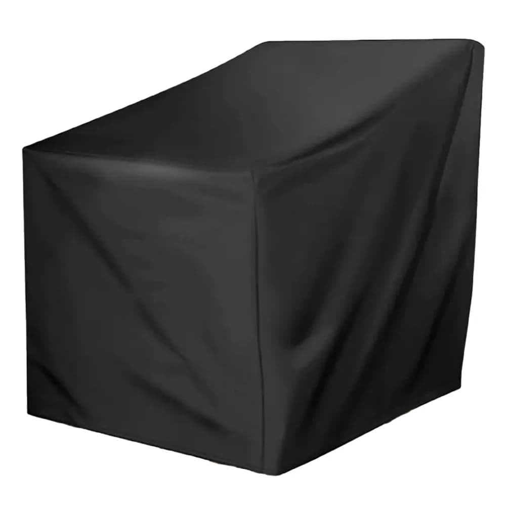 Copertura Impermeabile per Sedia Girevole da Patio in Tessuto Oxford 210D per Sedie a Dondolo da Esterno, Resistente ai Raggi UV, Antipolvere e Anti-sbiadimento
