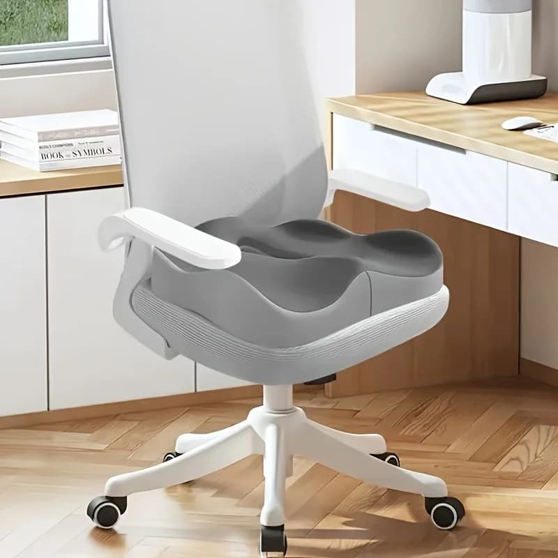 Cuscino Cuscino, ergonomico, antiscivolo, adatto per comodi accessori per sedie in sedie da ufficio e seggiolini auto