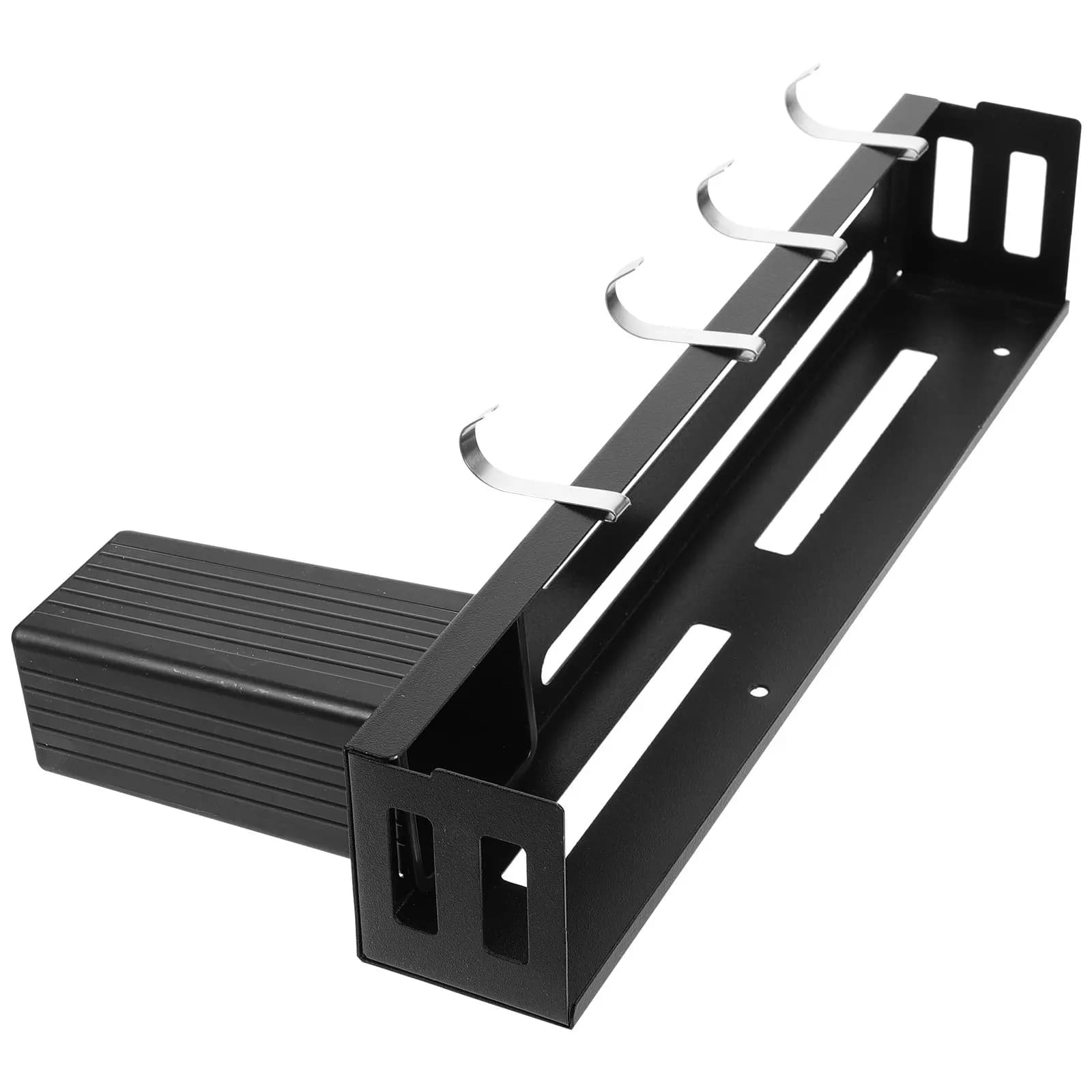 Portacoltelli da Parete in Acciaio al Carbonio Premium, Organizzatore per Utensili da Cucina per Coltelli, Forchette, Cucchiai, Bacchette, Asciugamani, Spatole