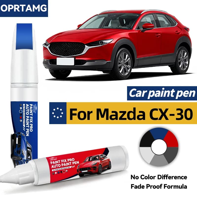 Penna per Verniciatura Auto per Mazda CX-30 2019-2025, Pennarello Correttore DM, Vernici Acriliche per Riparazione Carrozzeria, Accessori Auto