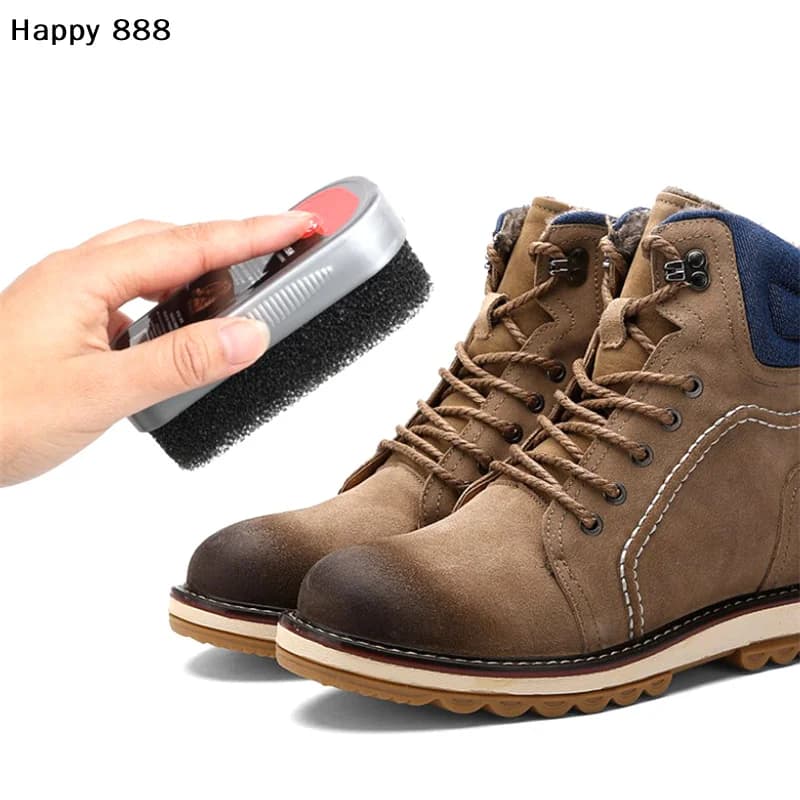 Spazzole per la pulizia di scarpe da ginnastica, scarpe sportive in pelle scamosciata, stivali in pelle scamosciata, nabuk, borse in velluto e scarpe in pelle per la cura e la lucidatura delle calzature.