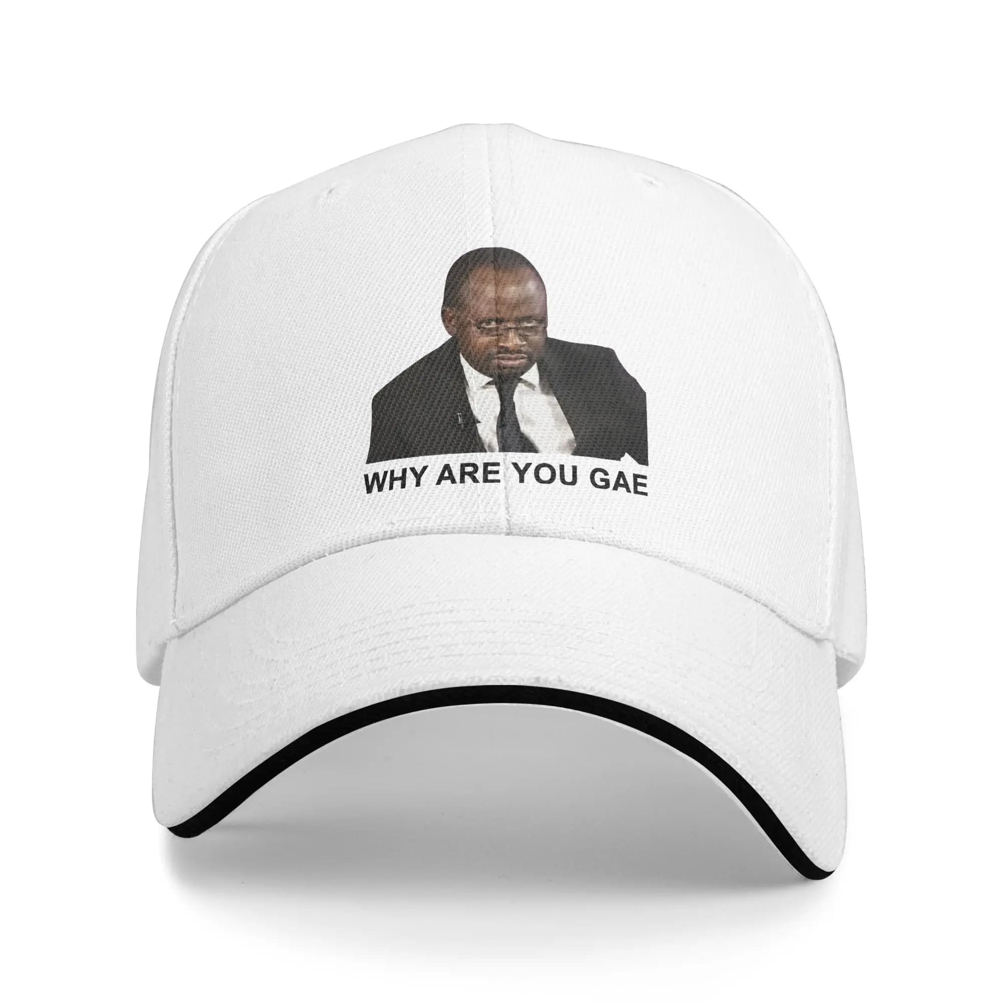 Why Are You Gae Baseball Cap Spring Casual Trucker Hat For Female Male Tennis Skate Sun Snapback Cap