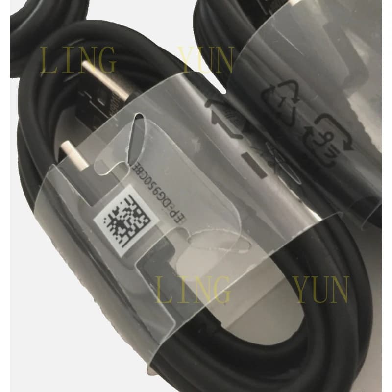 Z *Lot of 100pcs* for Samsung 1 Meter USB to USB-C Cable - Black