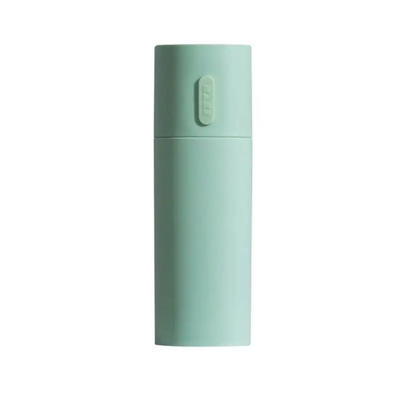 B03C-Porta Spazzolino da Denti Portatile, Contenitore da Viaggio per Spazzolino, Bicchiere per Collutorio, Contenitore per Dentifricio, Accessorio da Bagno