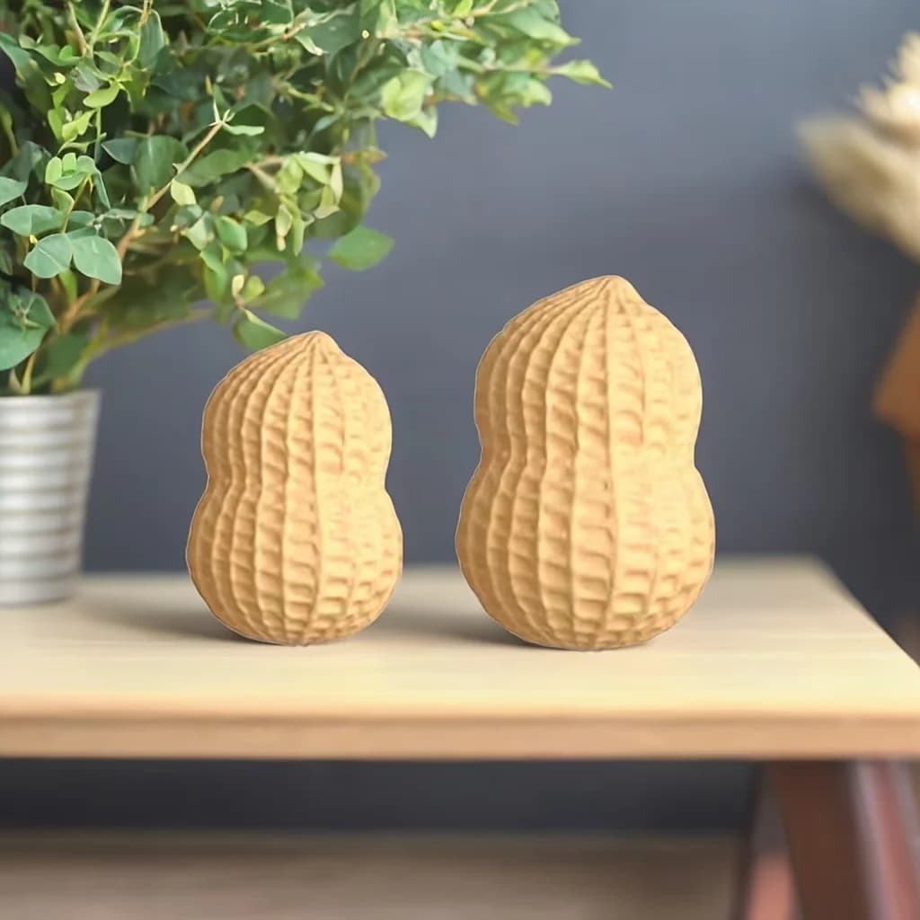 Stampo per candele a forma di arachidi (1 pezzo), adatto per progetti creativi, stampo per candele aromatiche, stampo artistico per gesso e resina epossidica, stampo per resina a goccia