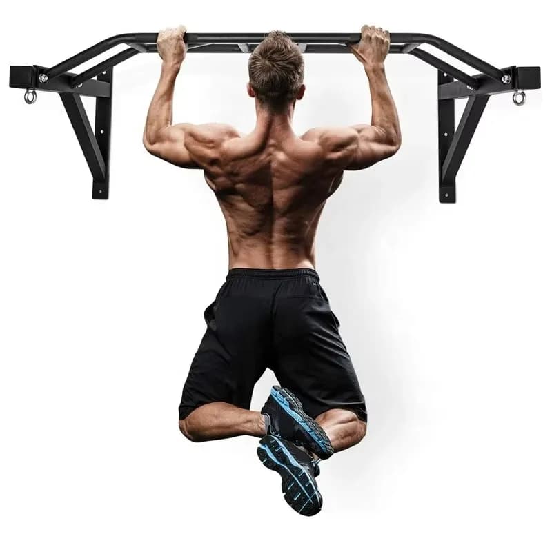 Steel Traction Station Resistant with Wall Mount, Multigrip Anti-slip Grips and Traction Bar