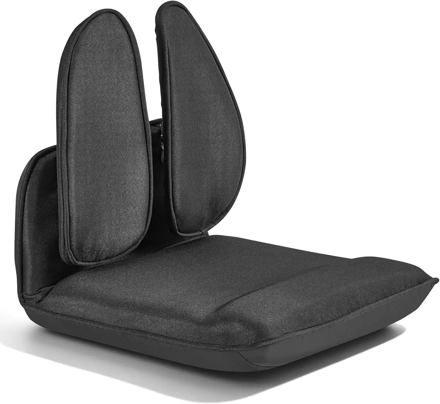 Floor Chair, 5 Adjustable Positions Folding Floor Gaming Chair with Ergonomic Back Support, Sturdy Metal Frame with Recycled Foa
