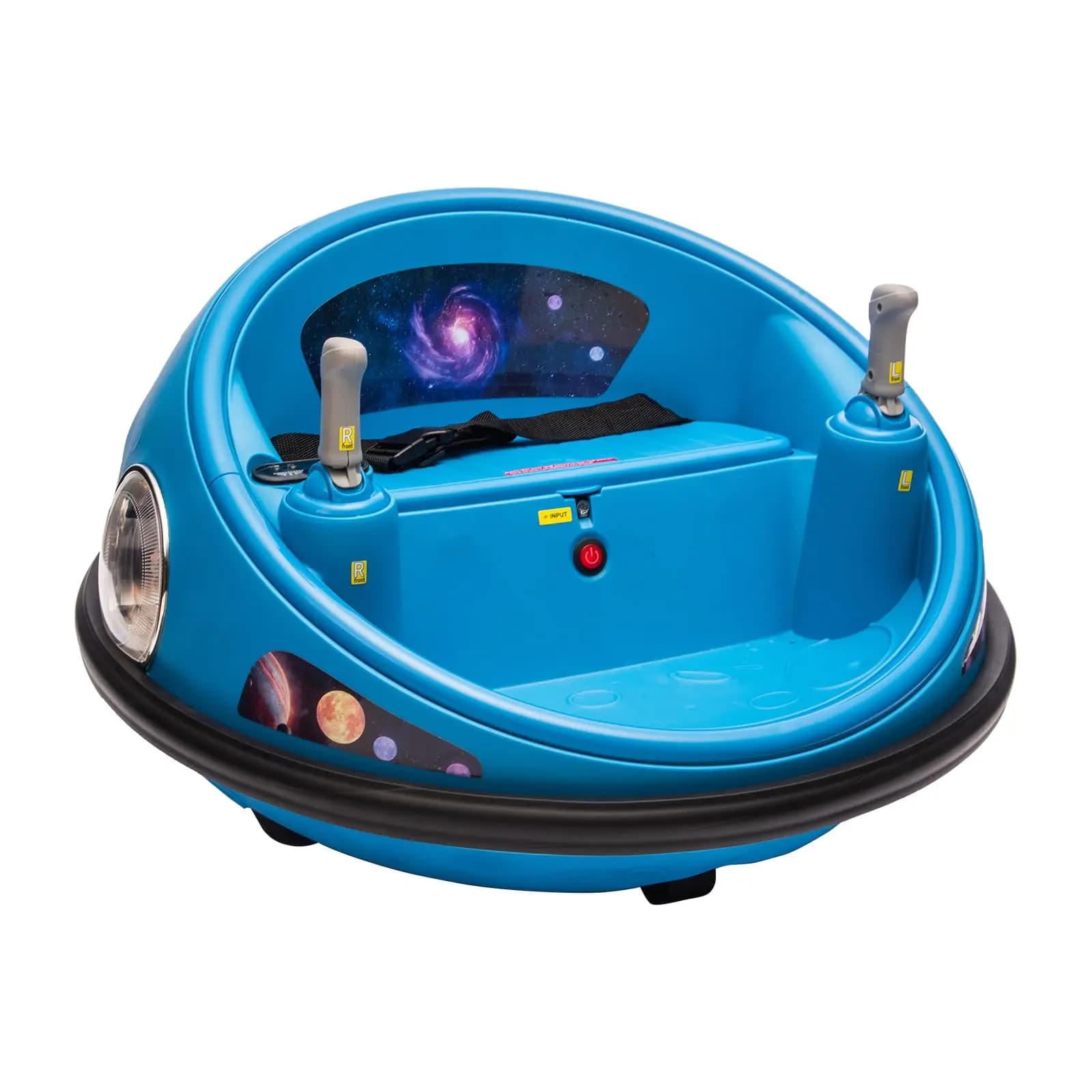 Auto Elettrica per Bambini con Telecomando, 12V 3 Velocità, Giocattolo con Luci e Musica per Bambini 3-6 Anni